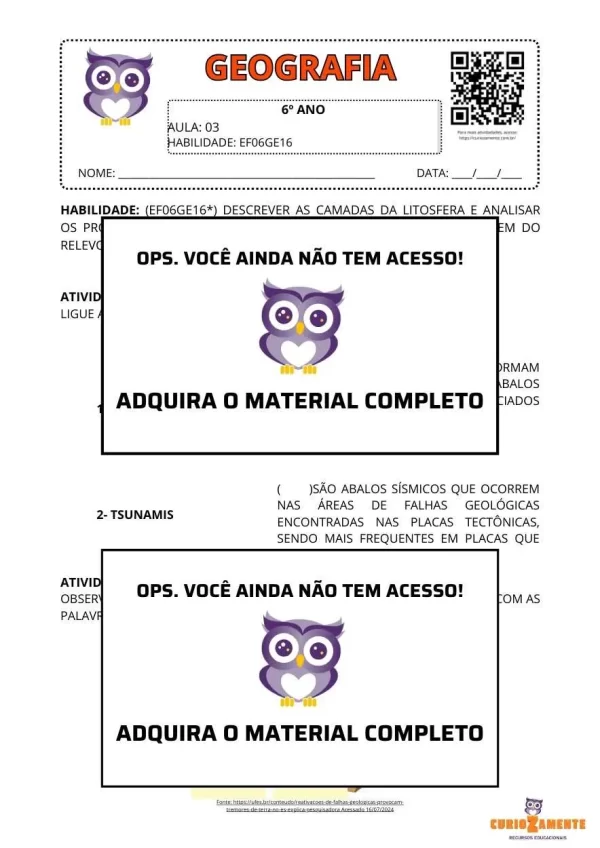 LIVRO EF06GE16 Geografia 6º Ano - Image 7